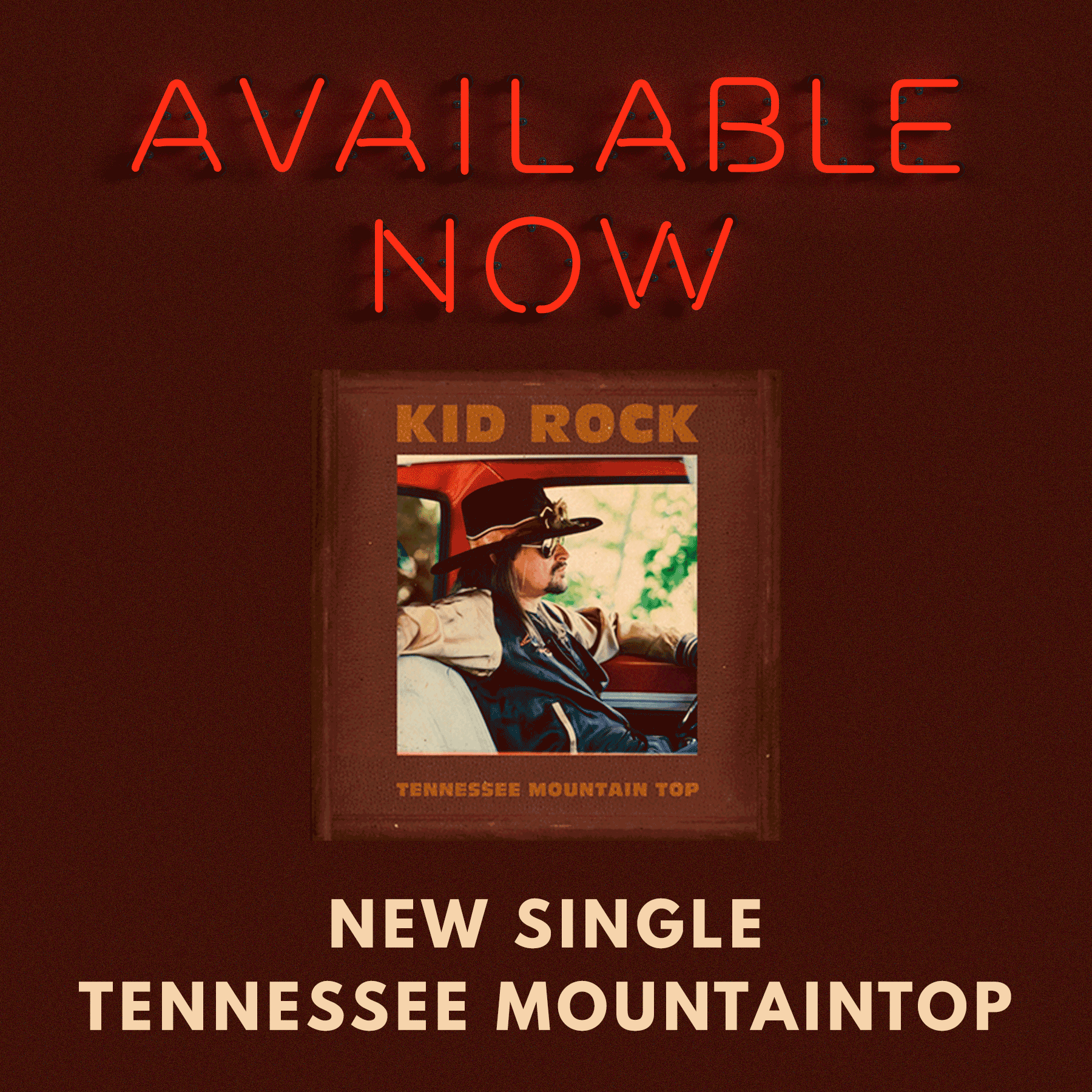 New Single Tennessee Mountain Top Out Now News Kid Rock